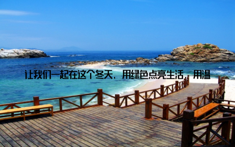 让我们一起在这个冬天, 用绿色点亮生活, 用温暖拥抱世界吧! 在这个冬天, 我的小盆栽让我感受到了生命的力量和生活的美好