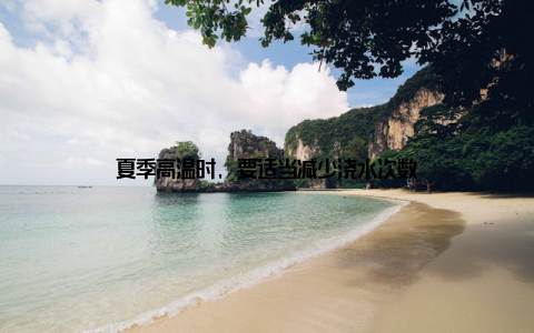 夏季高温时, 要适当减少浇水次数